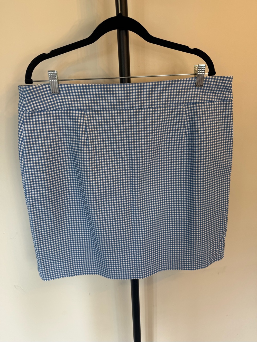 3/$15 Blue Gingham Women’s Skirt
